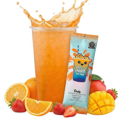 The Loaded Tea Shop - 40 Flavors, 1 Packet Makes 32 Oz, Zero Sugar, Zero Carbs, Zero Calories, Zero Artificial Colors & Flavors, B-Complex, Vitamins D3 & K2, Aloe, 200Mg Natural Caffeine, Build Your Own Bundle, Functional Energy Tea Packs
