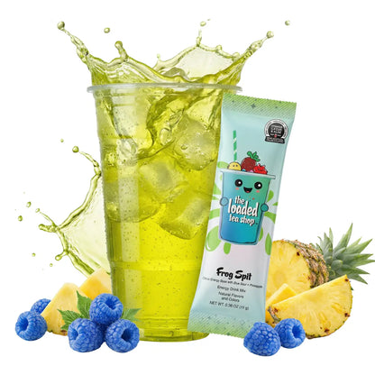 The Loaded Tea Shop - 40 Flavors, 1 Packet Makes 32 Oz, Zero Sugar, Zero Carbs, Zero Calories, Zero Artificial Colors & Flavors, B-Complex, Vitamins D3 & K2, Aloe, 200Mg Natural Caffeine, Build Your Own Bundle, Functional Energy Tea Packs